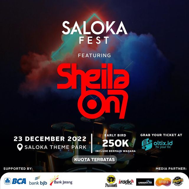 Konser Sheila on 7 Saloka Fest Salatiga