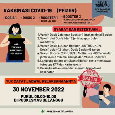 Booster 1 dan booster 2