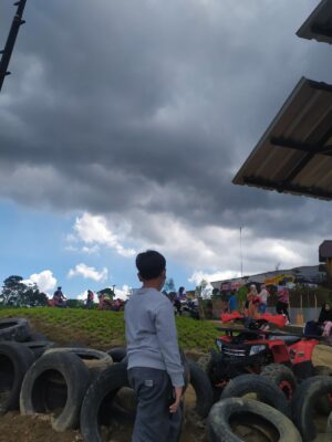 Wahana ATV di Cepogo Cheese Park