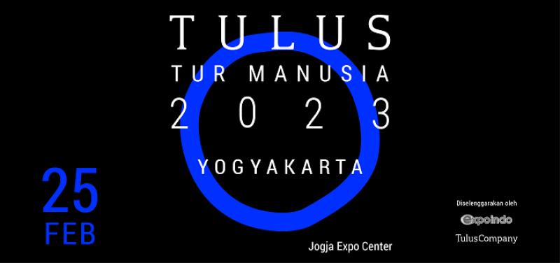 KOnser Tulus Jogja Tur MANUSIA 2023