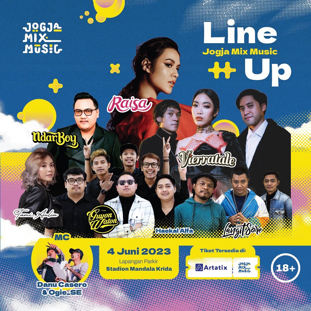 Raisa on Jogja Mix Music Festival 2023 Info Konser Musik Jogja