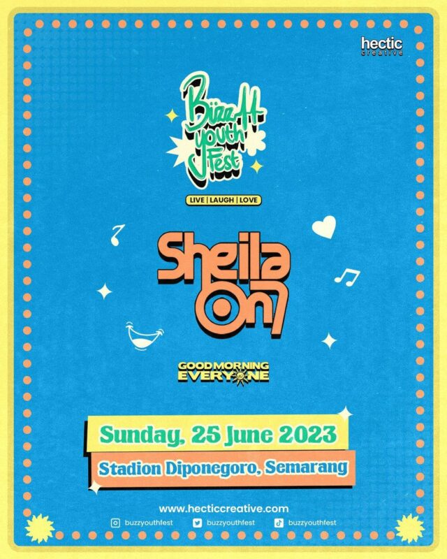 Sheila on 7 Buzz Youth Fest Semarang Juni 2023