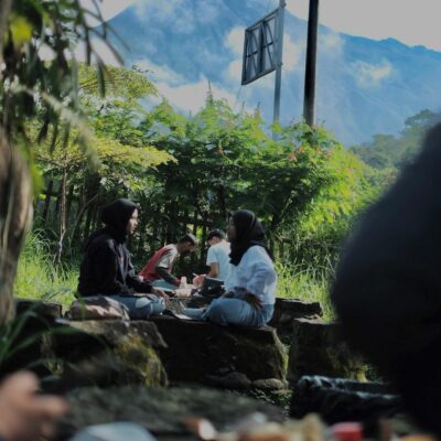 Suasana di Kopi Merapi