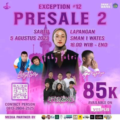 Konser Exception Feby Putri SMA N 1 Wates