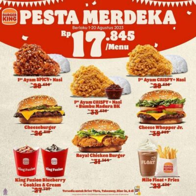 Promo Burger King Agustus 2023