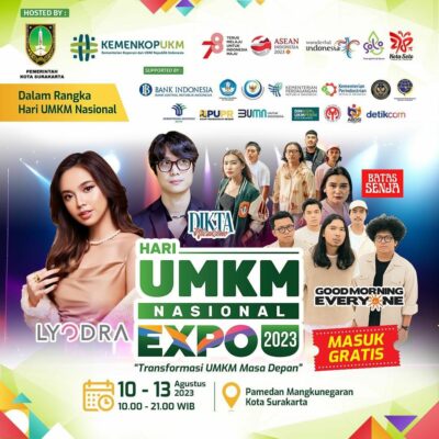 Hari UMKM Nasional EXPO 2023 Feat Dikta dan Lyodra