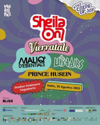 Konser Merona 2023 Yogyakarta bersama Sheila on 7