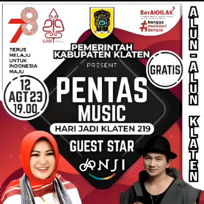Konser Musik Anji - Hari Jadi Kota Klaten