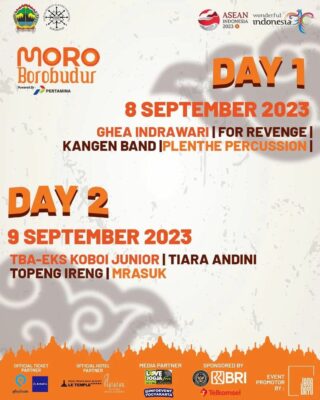 Rangkaian Acara Moro Borobudur 2023