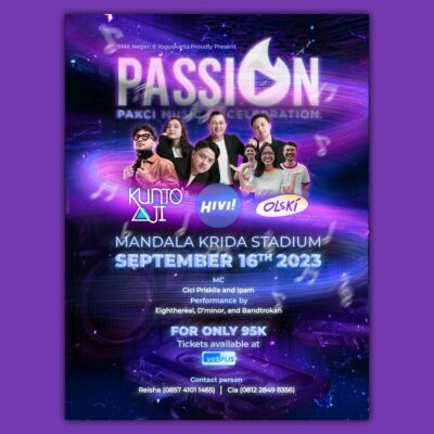 Konser Passion SMA N 8 Yogyakarta bersama Kunto Aji, Hivi