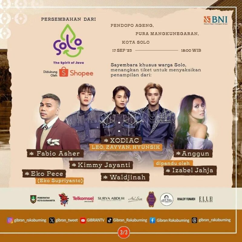 Konser Persembahan dari Solo - Xodiac Solo
