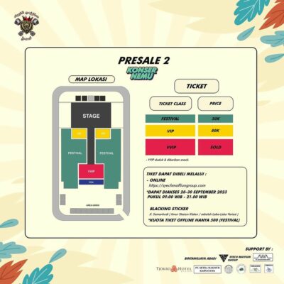 Harga Tiket Konser Nemu Klaten