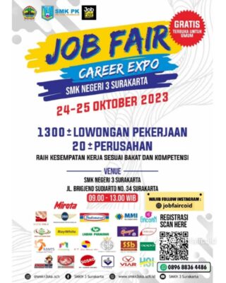 Job Fair SMKN 3 Surakarta 2023