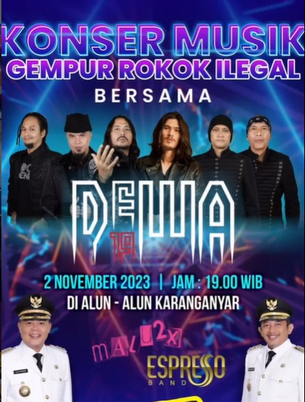 Konser Dewa 19 Karanganyar