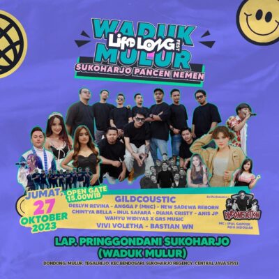 Konser Gildcoustic Waduk Mulur Sukoharjo