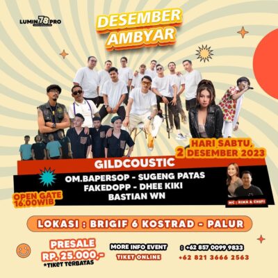 Konser Gilga Sahid - Gildcoustic Palur