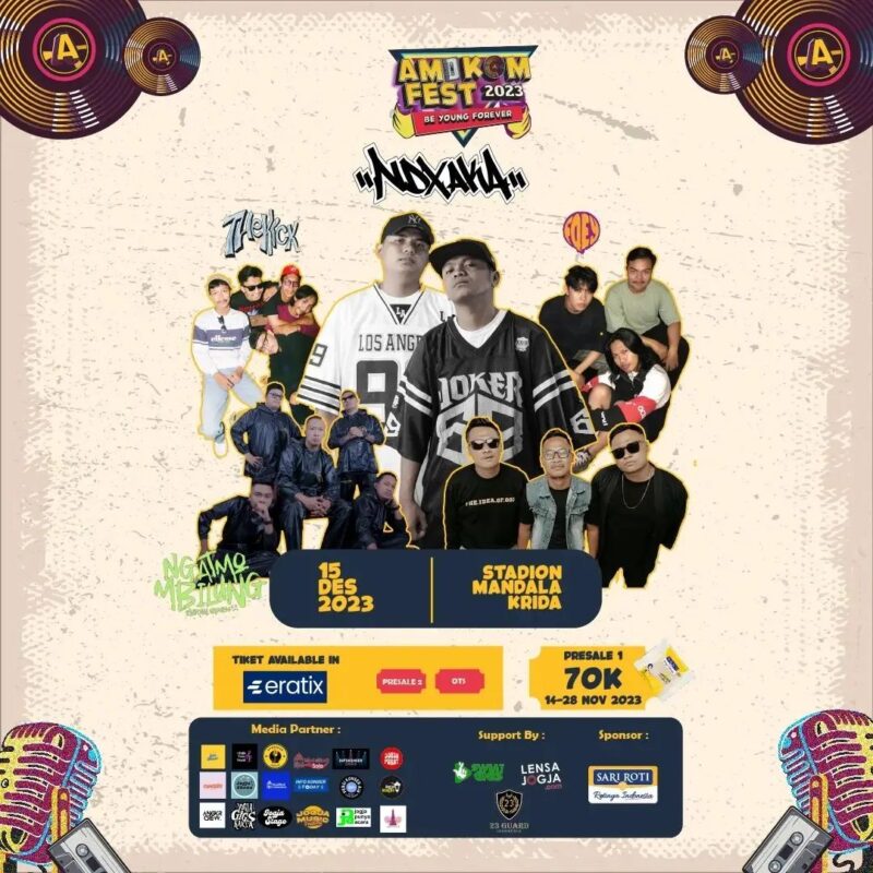 Konser Ndx Aka Amikom Fest 2023 Jogja