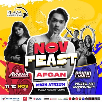 Konser Nov Feast Ambarukmo Plaza featuring Afghan