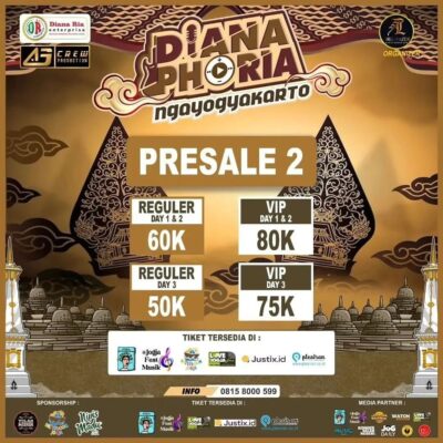 Harga Tiket Diana Phoria Ngayogyakarto