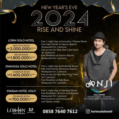 Harga Tiket Konser Anji Tahun Baru di Solo