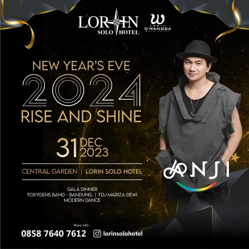 Konser Anji Malam Tahun Baru di Solo