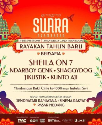 Konser Malam Tahun Baru Sheila on 7 Swara Prambanan