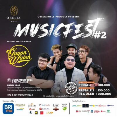 Konser Musik Fest Guyon Waton Obelix Hills Jogja