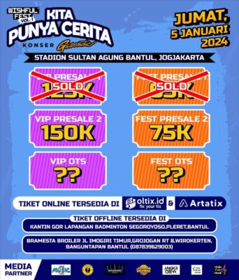 Harga Tiket Konser Gildcoustic Bantul Yogyakarta