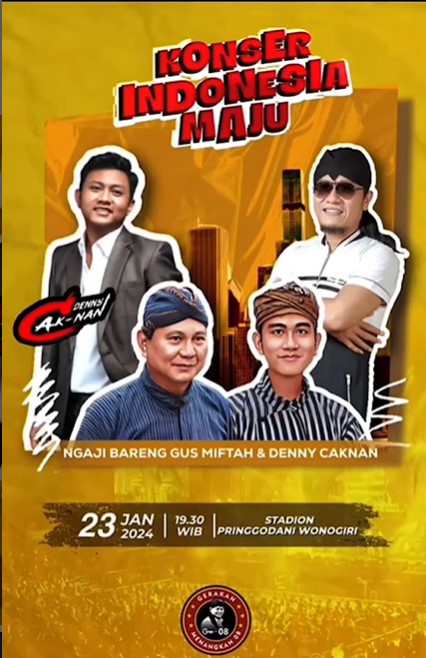 Konser Denny Caknan Gratis Wonogiri