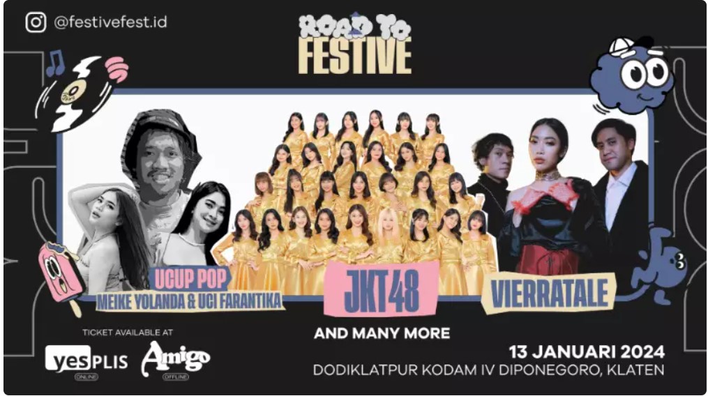 Konser JKT48 di Wedi Klaten