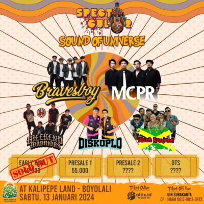 Konser Spectacular di Kalipepe Land Boyolali