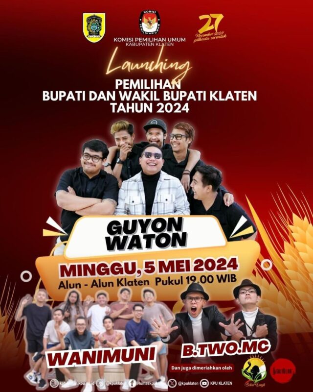 Konser Guyon Waton Gratis di Klaten